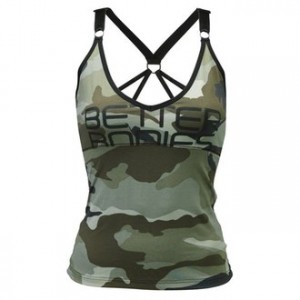 Better Bodies Athlete tank (зеленый камуфляж)